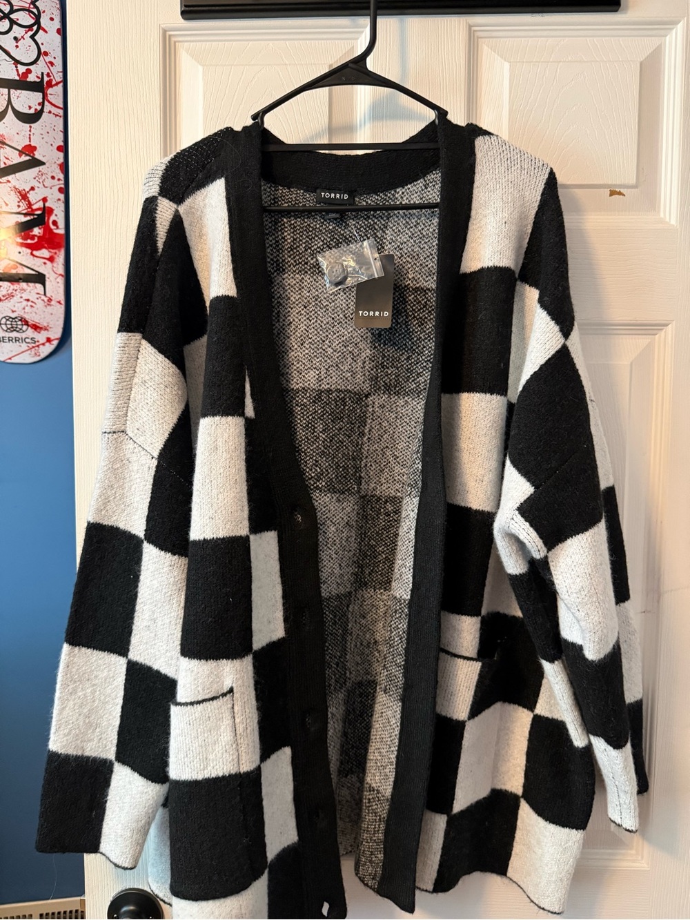 Oversized boyfriend cardigan